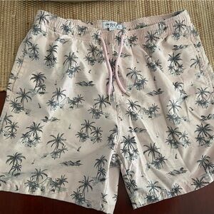 Ingear Pink Palm Swim Shorts